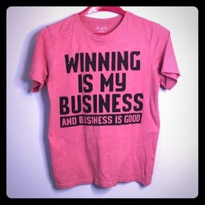 Children’s Place Youth Boys T-shirt red